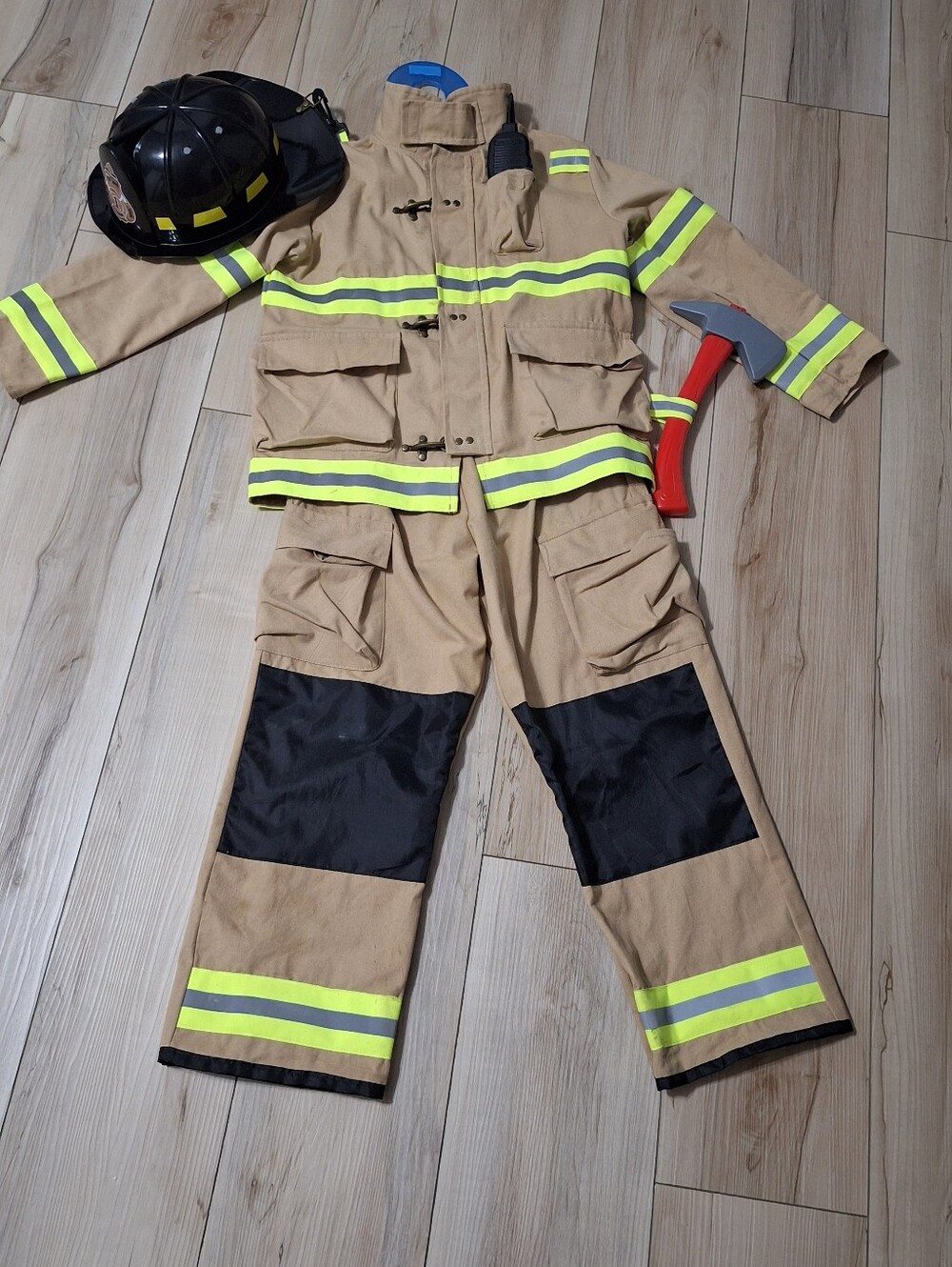 Firefighter Costume Kids Size 7-8